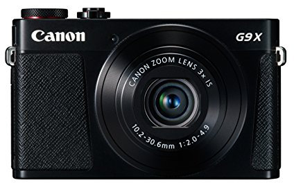 Canon PowerShot G9 X Compact System Camera - Black (20.9 MP, Wi-Fi, NFC) 3-Inch Touch Screen