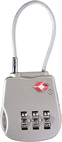 Peli 1506TSA Cadenas à câble TSA pour valises Storm Gris