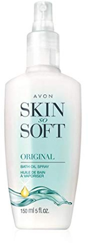 AVON Skin So Soft Original Bath Oil Spray - Moisturizing Shower Oil with Jojoba Oil & Vitamin E - Non-Greasy Formula for Dry Skin Care - After Shower Moisturizer for Women - Hydrating Spray, 5 fl oz