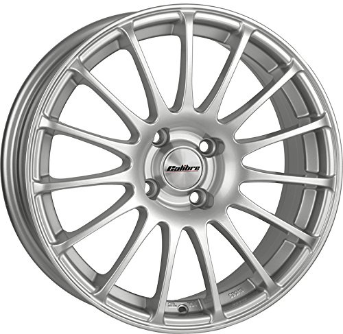 Calibre l770h-tlss9543 + 2546 Rapide para Llantas de aleación para Ford Focus 2004 – 2011, 7 x 17 Pulgadas, Sparkle Plata