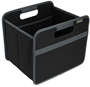 Meori Aufbewahrungsbox faltbar Traglast 30 kg - 32cm 26,5cm 27.5cm Größe S - schwarz