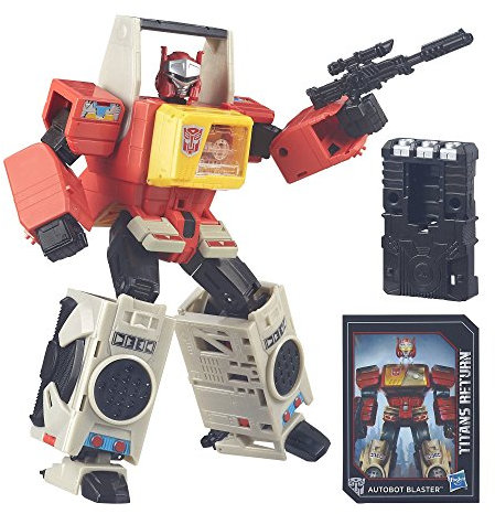 TRANSFORMERS Generations Titans Return Autobot Blaster et Twin Cast