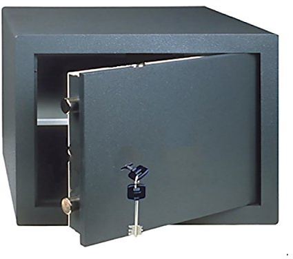 CISA 182050340, Cassaforte da Armadio, con Chiave, C Key S, L36 x H24 x P30