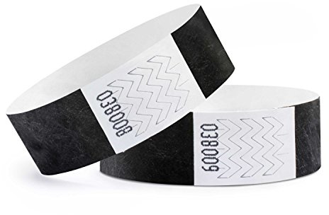 linie zwo ®, 100 Stück Einlassbänder 19 x 254 mm, Schwarz