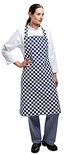 Whites Apron Blue/White Check