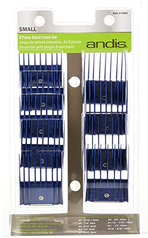 Andis - Set 9 combs raised