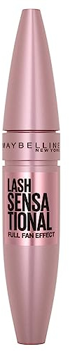 MAYBELLINE - Lash Sensational Mascara 00 Blackest Black - 0.32 fl. oz. (9.5 ml)