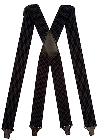 Olata Tirantes Resistentes En Forma De X Para Aeropuerto Con Clips Plásticos - 4 cm. Azul Marino
