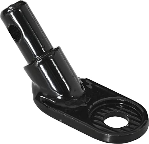 Aosom Steel Bike Trailer Coupler Attachment, Type 'B' Bicycle Trailer Hitch Connector for Cargo, Child and Pet Trailers