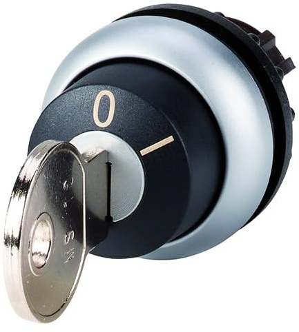 Eaton M22 Schlüsselschalterkopf 22.5mm 2 Positionen MS10 Dauerschaltung