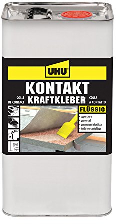 UHU 46033 Kraftkleber Kontakt, flüssig, 4,3 kg, Kanne