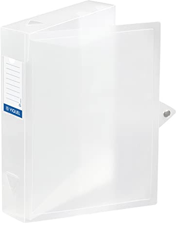 Viquel Class Doc baksida häftbox baksida av PROPYGLAS 100 mm transparent