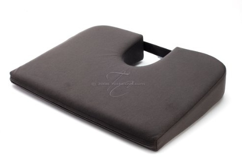 Extra Firm Tush Cush Car Computer Airplane Travel Seat Cushion Charcoal