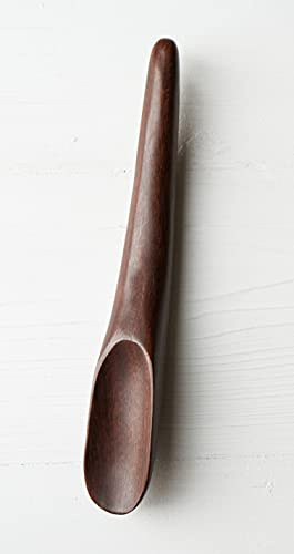 redchocol8® Handmade Unique Wooden Salt Spoon Sugar Spices Cooking Salt Pig Scoop VAT Pepper