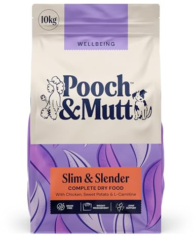 Pooch & Mutt - Traumgewicht, Getreidefreies Hundetrockenfutter, Hähnchen und Süßkartoffel, 10 kg