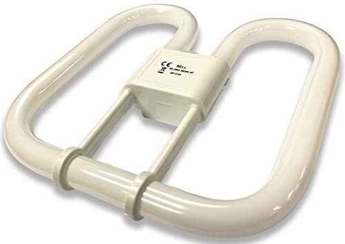 Bell 28w 2D Square 4-Pin Gr10q Cap Standard White (3500k) Compact Fluorescent Lamp, 28 W