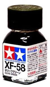 RCECHO Tamiya Model Color Enamel Paint XF-58 Olive Green Net 10ml 80358 Full Version Apps Edition