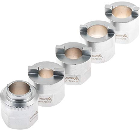 A-SN005 Lot de 5 douilles de serrage amortisseurs pour VW Polo Golf 2 3 Jetta Vento Passat Audi 80 Mercedes W203 Classe C