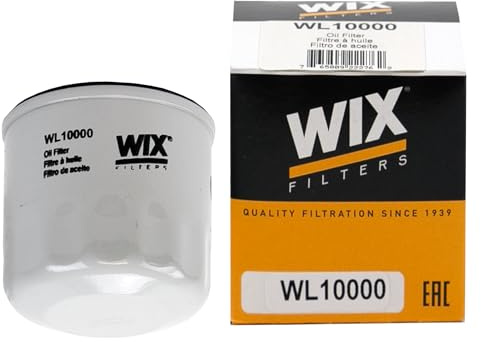 WIX WL10000 Oil Filter Replacement, Built for Synthetic and High Mileage Oil - Compatible With Honda Motorcycles Scooters