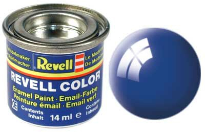 Revell Enamels 14ml Blue Gloss Paint by REVELL ENAMELS