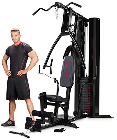 Marcy HG5000 Luxus Heim-Gym Kraftstation, Schwarz