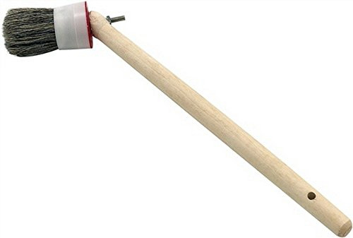 Winkelpinsel Gr. 14 Kopf-Ø 50 mm reine graue Chinaborste KU.-Fassung