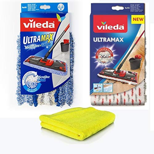 Siluk Vileda Ersättningsmikrofiber för Ultramax plattmopp, modell 1