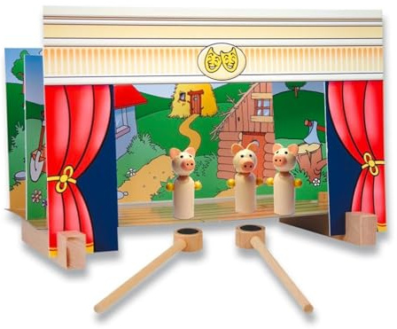 Andreu Giocattoli 32 X 15 X 20,5 Cm Teatrino Magnetico Playset (Multicolore)