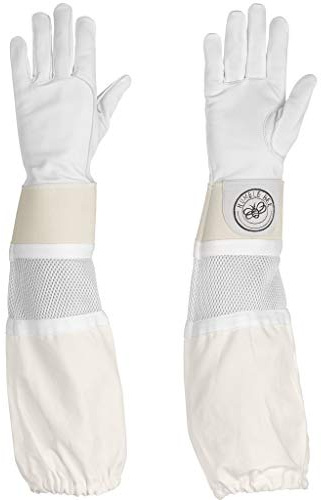 Humble Bee 114 Goatskin Beekeeping Gloves with Reinforced & Ventilated Cuffs
