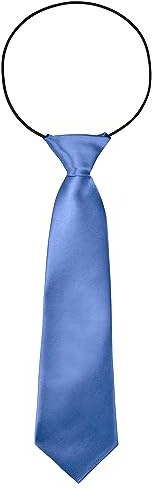 BomGuard Cravatta per Bambini Ragazzo – Blu jeans