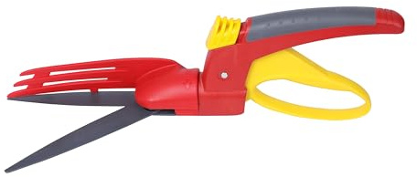 Wolf-Garten 73AJA004650 RI-GC Professional Forbici per Erba, Rosso/Giallo, 15x26.1x39.5 cm