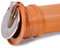Rückschlagklappe aus PVC-Kunststoff, selbstaktivierendes Entwässerungsrückwasser, 200 mm