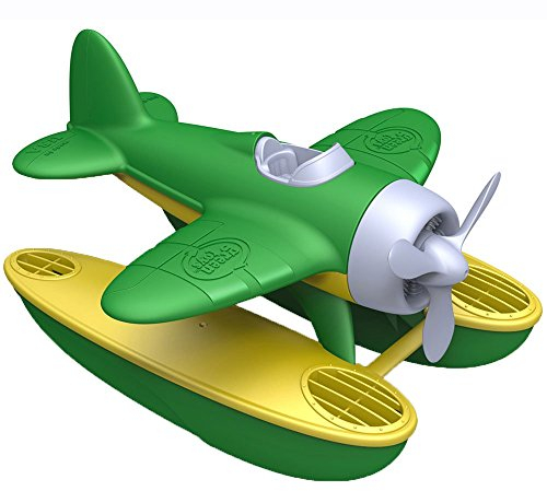 Green Toys 8601029 Wasserflugzeug, Badewannenspielzeug, nachhaltiges Badespielzeug für Kinder ab 12 Monaten