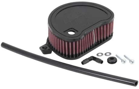 K&N Engine Air Filter: High Performance, Premium, Powersport Air Filter: Fits 2004-2014 YAMAHA (XV1700 Road Star S, Silverado S, Midnight, Cast Wheels, XV1700PCM, Warrior) YA-1704