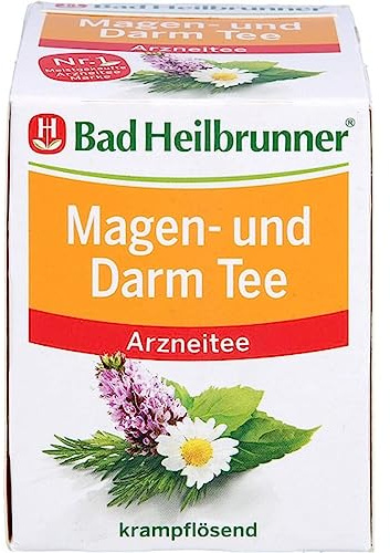 Bad Heilbrunner Magen- & Darm Tee, 8 Filterbeutel