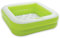 Intex Spielkiste, Swimming Pool, aufblasbar, quadratisch, für Babys und Kleinkinder, 57100, 57100, Grün 57100