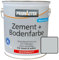 Primaster Zementfarbe und Bodenfarbe 5L Lichtgrau Seidenmatt Betonfarbe