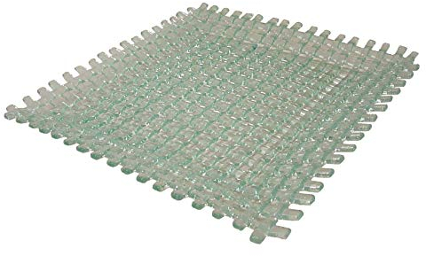 Desconocido BANDEJA PLATO PRESENTACION CENTRO COTA CRISTAL CUADRADA GRANDE