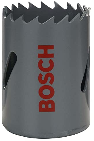 Bosch Professional 1x Sierra de corona HSS bimetálica para corte suave (en distintos materiales, Ø 38 mm, accesorios para taladro)