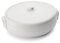 Portmeirion Home & Gifts Small Oval Casserole, Porcelain, White, 21 x 26.4 x 12.3 cm
