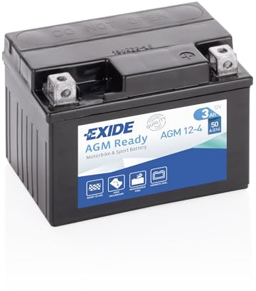 AGM12-4 Exide motorcykelbatteri 12 V (4908)