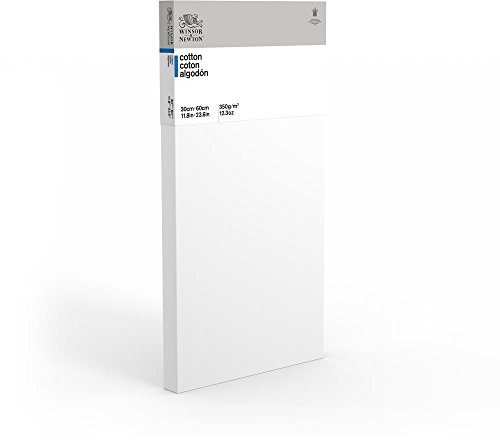 Winsor & Newton 6201134 - Stretcher Classic triple primed 350 g / m², last 35 mm, cotton - deep edge - 30 x 60 cm