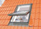 Optilight Dachfenster mit Eindeckrahmen flach & ohne Dauerlüftung - 55 x 98