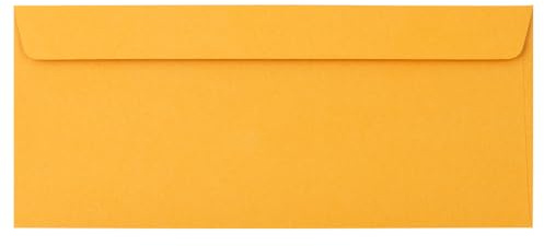 JAM PAPER #12 Manila Envelopes - 4 3/4 x 11 - Brown Kraft Manila - 50/Pack