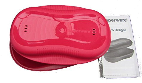 Tupperware - 17599 - Tortilla Maker para microondas, color salmón rojo