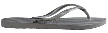 Havaianas Damen Slim (Mini Me) Flip Flop, Steel Grey, 29/30 EU