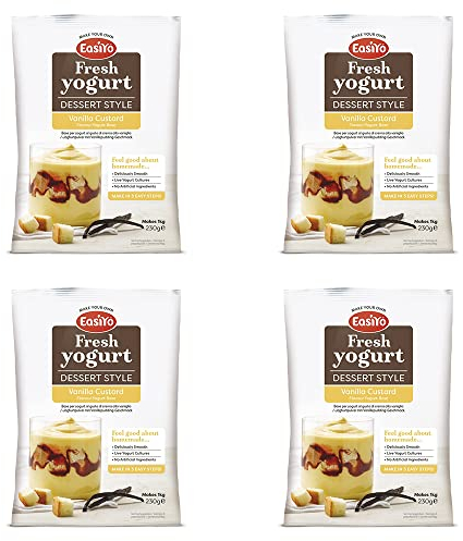 Easiyo Vanilla Custard Yogurt Sachets- 4 x 230g