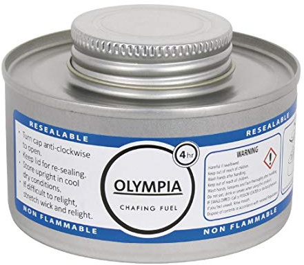 Chafing Liquid durée Heure de carburant 4. Quantité par boîte: 12.