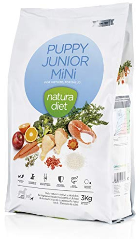 Natura Diet Mini Nourriture sèche pour Chiens, Chiots, Races - 3000 g