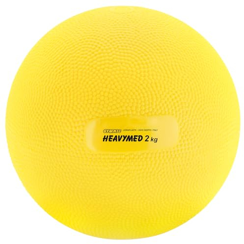 GYMNIC Heavymed Medizinball | in verschiedenen Größen | Gute Prellfähigkeit | Wasserfüllung | Hygienisch | Kunststoff